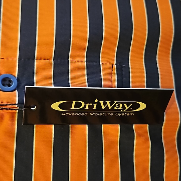 DriWay mens polo style golf shirt Mercedes Benz logo size XL - Picture 5 of 7